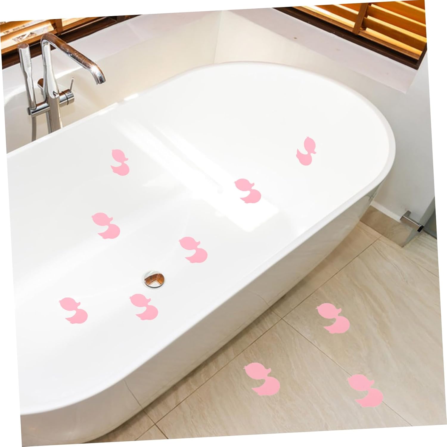 STOBAZA 12pcs Anti-Slip Bath Stickers for Safety