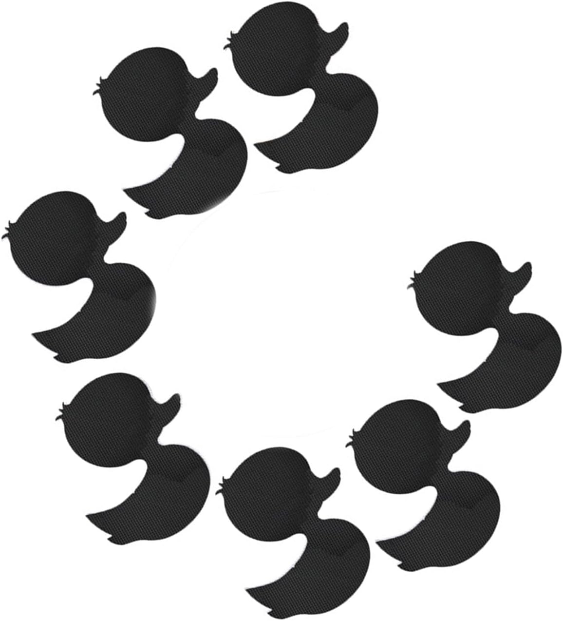 12pcs Anti-Slip Duck Shape Bathtub Sticker Mats