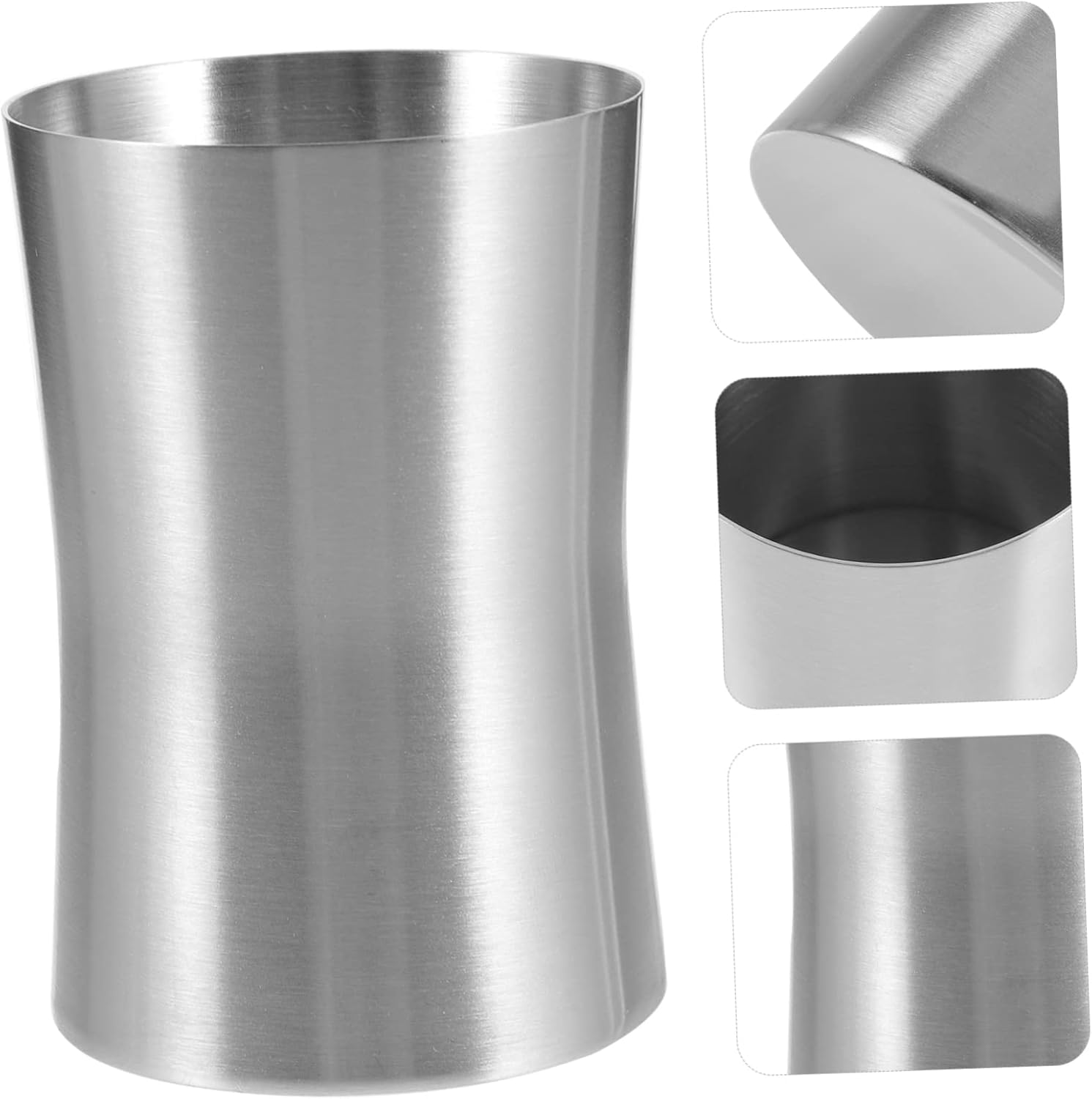 JECOMPRIS Stainless Steel Toothbrush Holder Cup