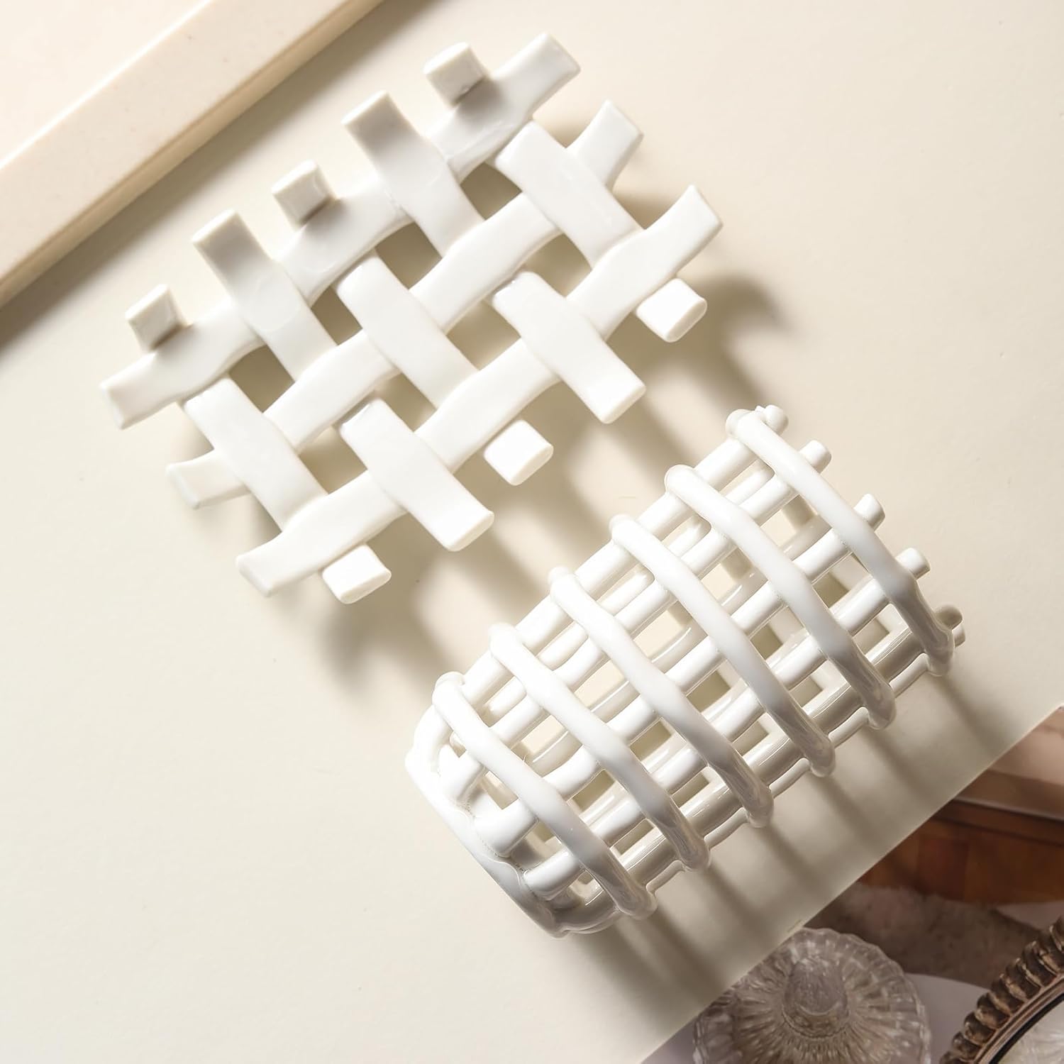 LILITURF Ceramic Toothbrush Holder for Bathroom