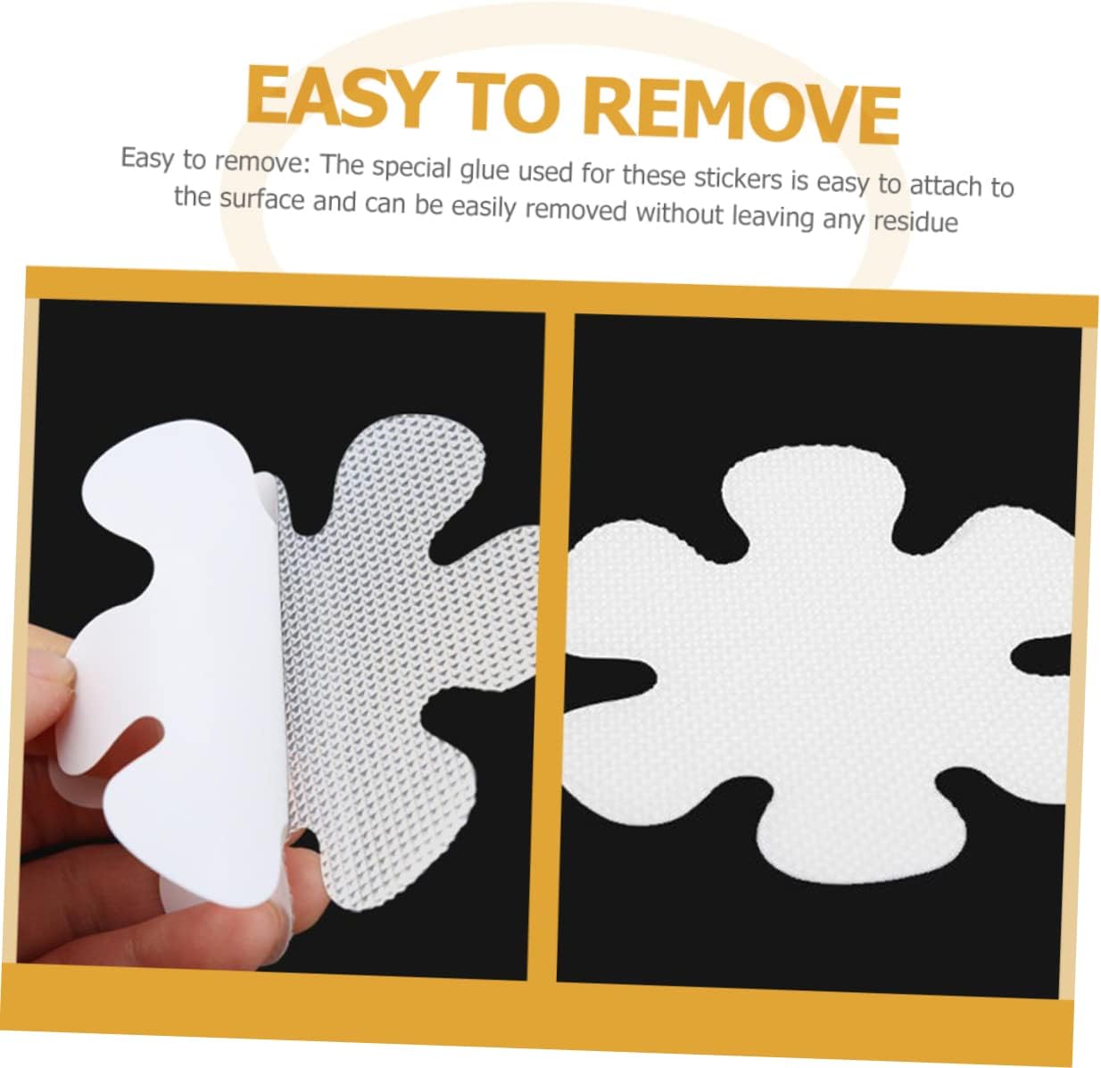 12Pcs Flower Non-Slip Stickers for Bath and Kitchen