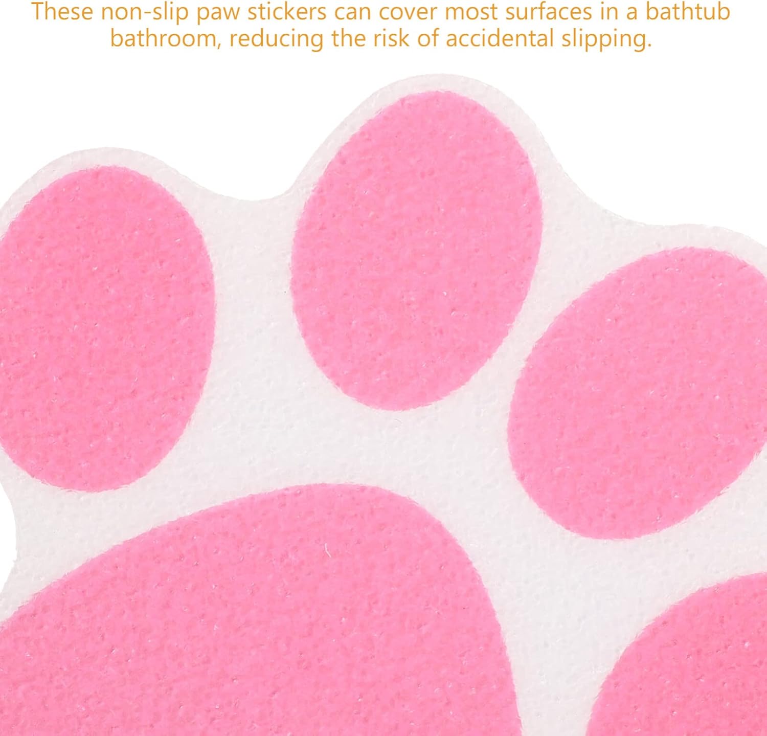10pcs Paw Design Anti-Slip Stickers for Dog and Cat