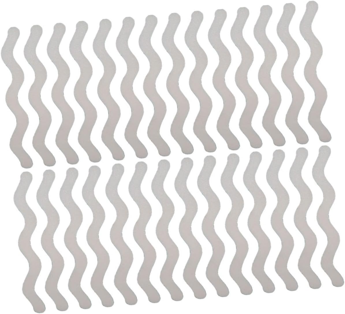 Unomor Non-Slip Bathtub Stickers 36pcs S Shape Design