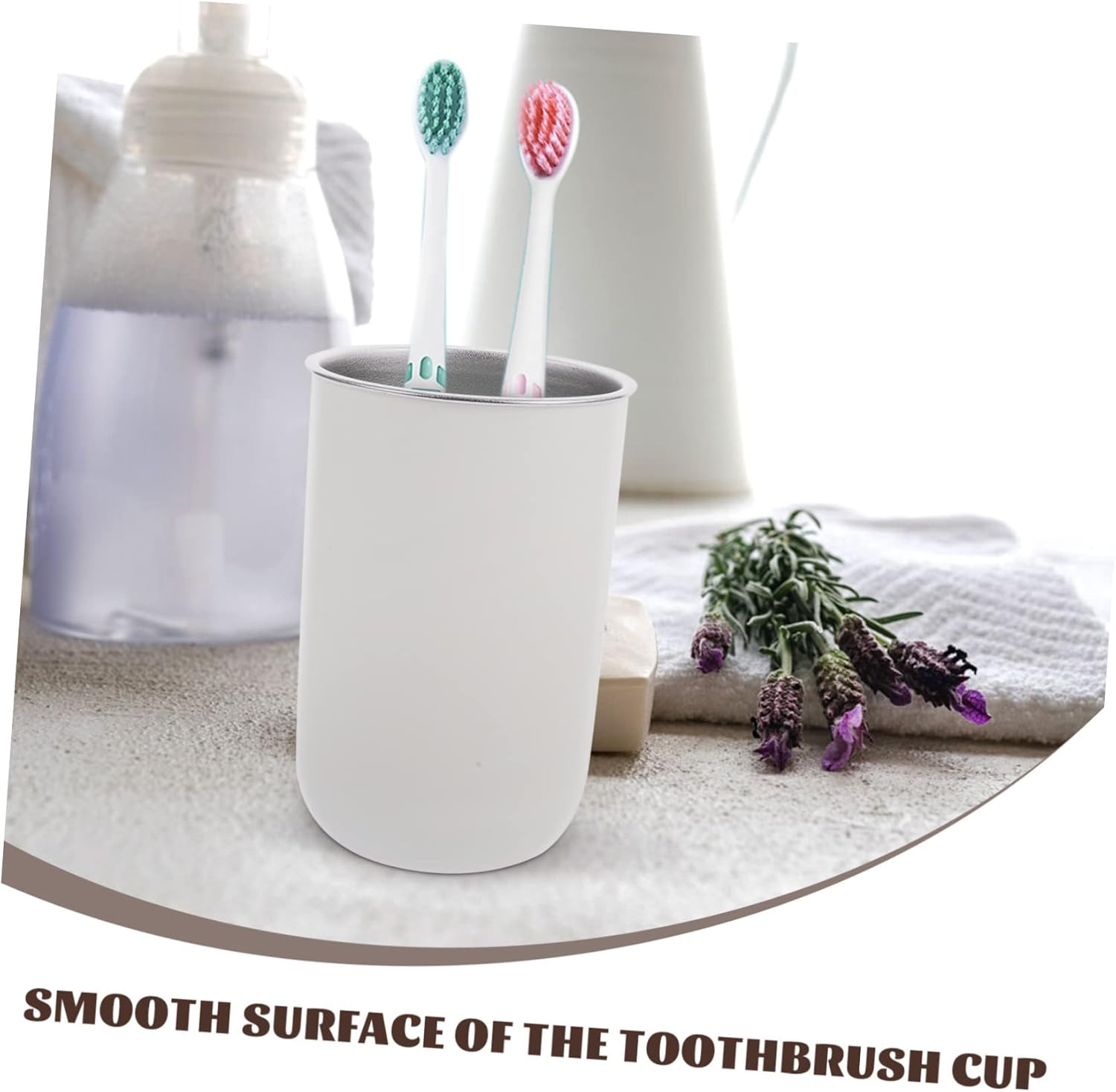 BEBEMOKO Multi-Purpose Stainless Steel Bath Cup Holder