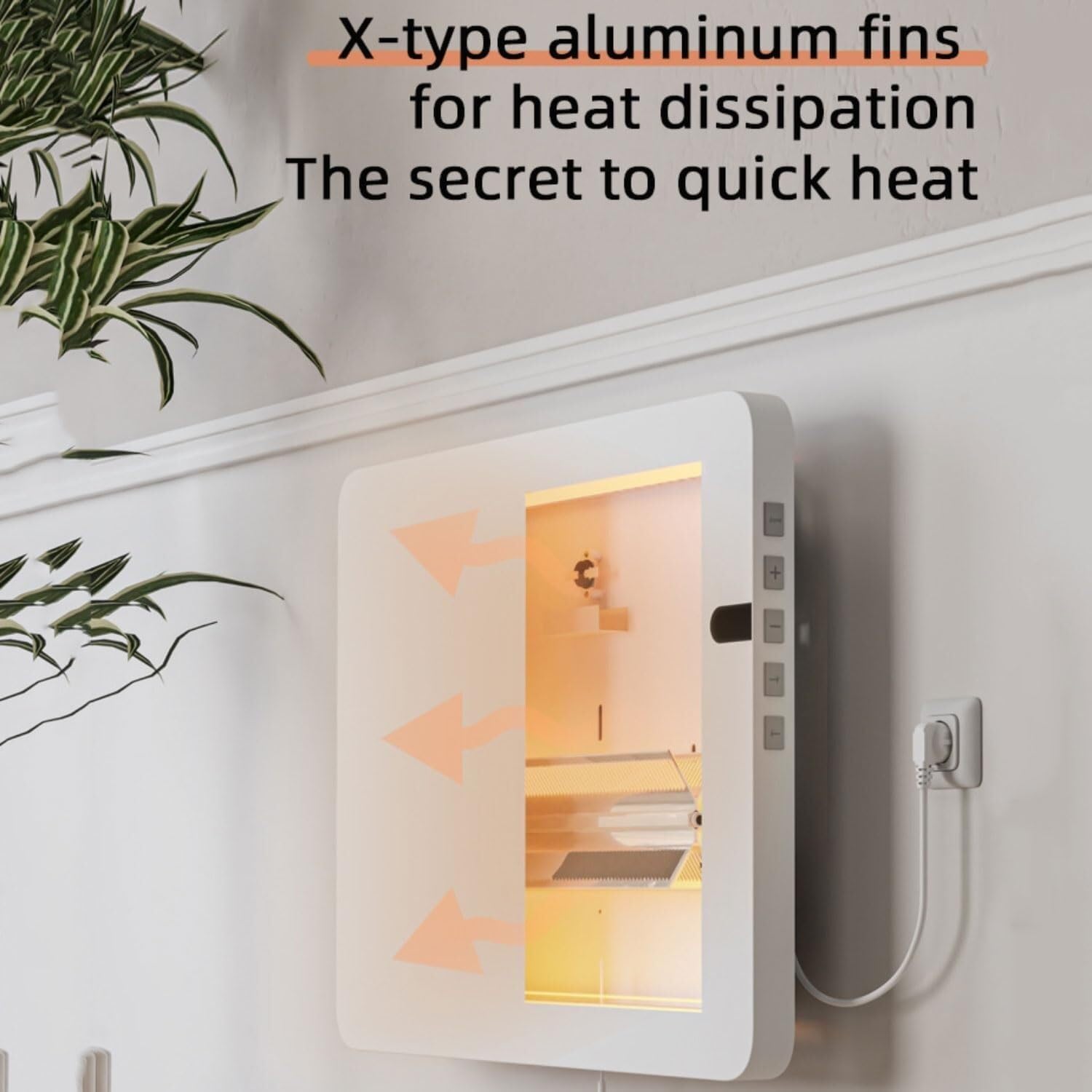 Dandanm Wall Heater Panel - Energy Efficient 800W Convection Heater 1