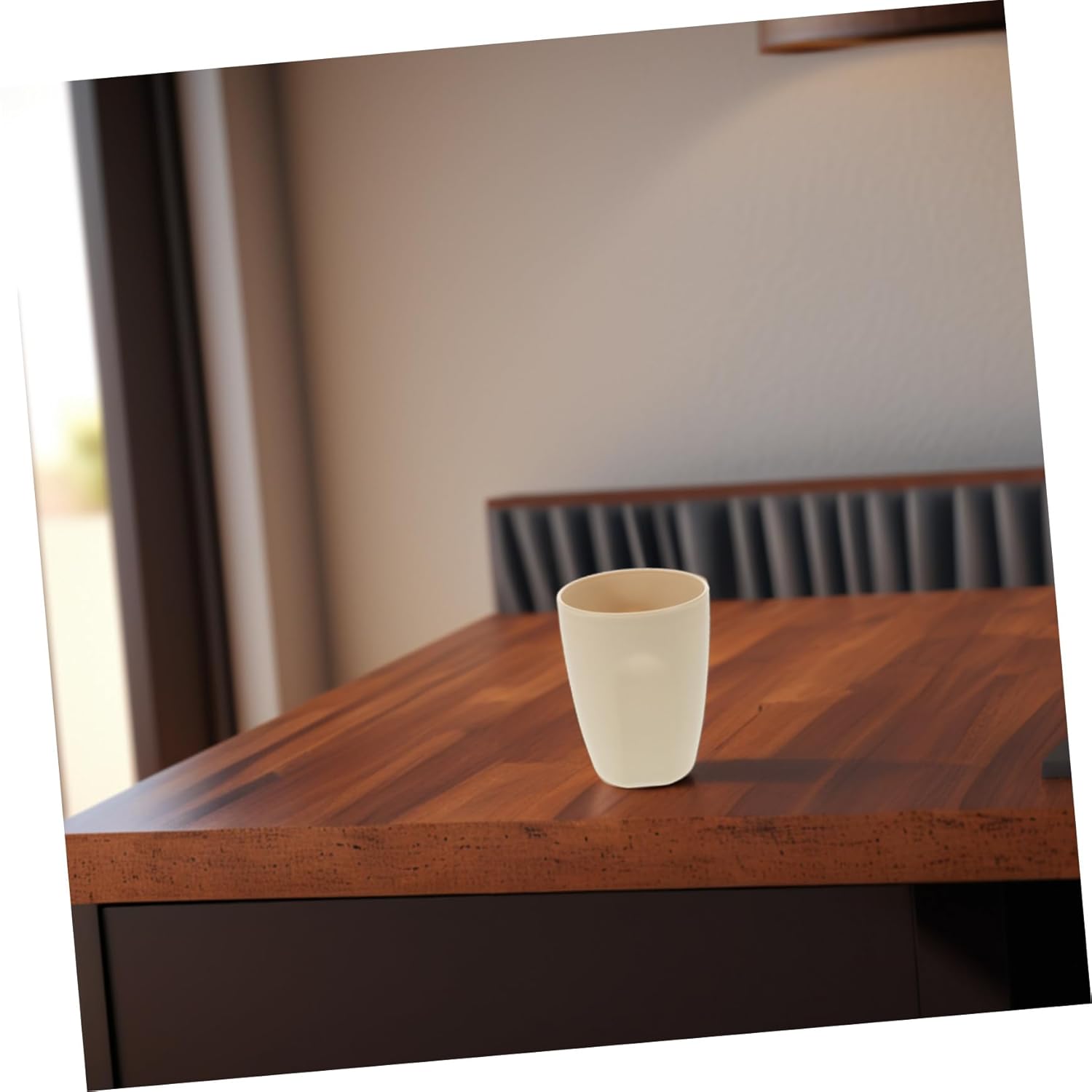 MERRYHAPY Round Toothbrush Holder Cup for Couples