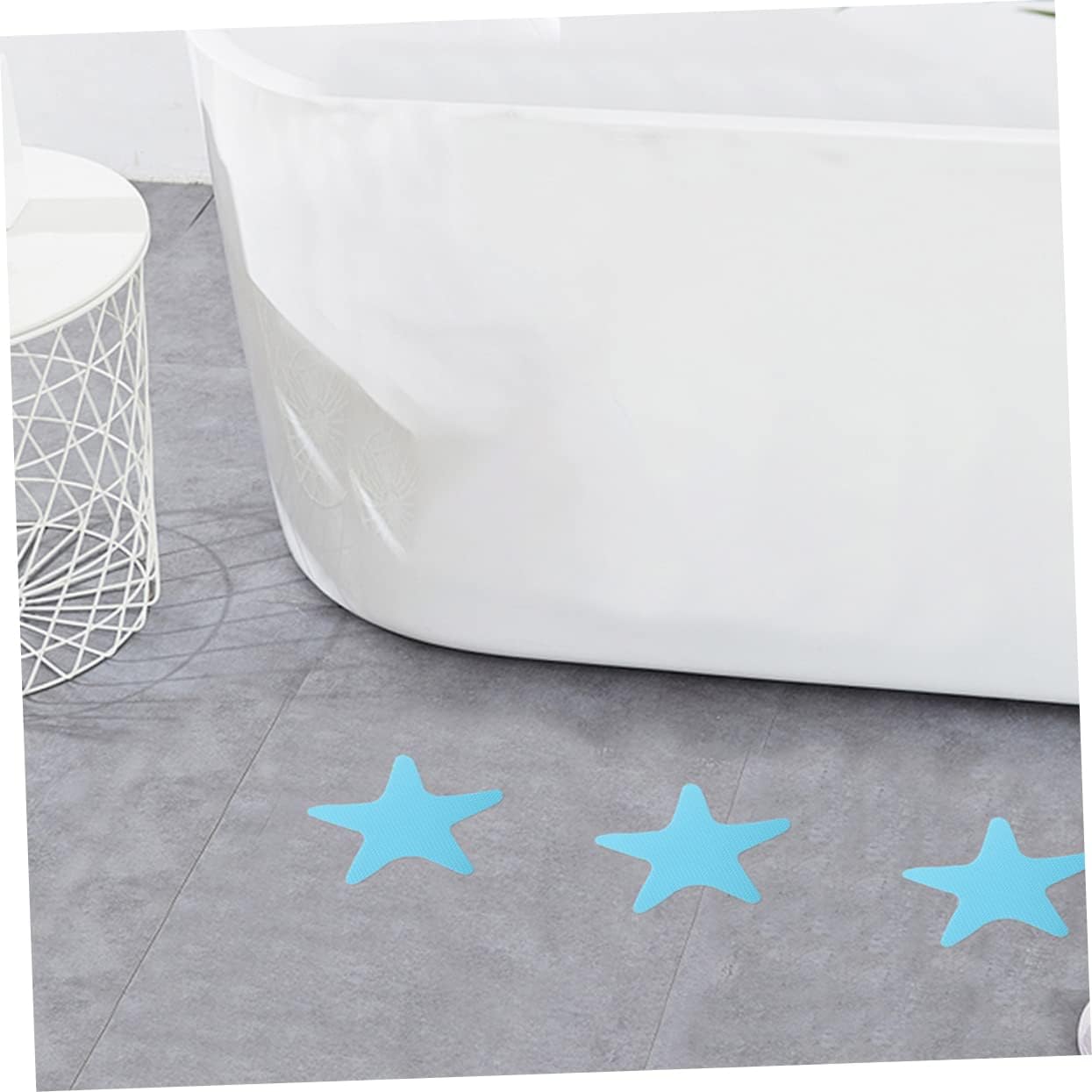 PRETYZOOM 40pcs Star Shape Non-Skid Traction Stickers for Bath and Shower