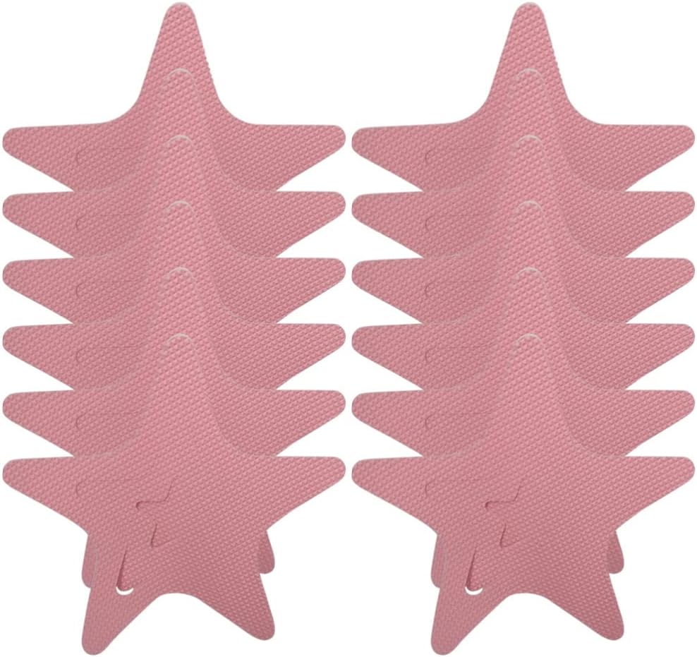 Kisangel 12pcs Non-Slip Bath Stickers for Safety