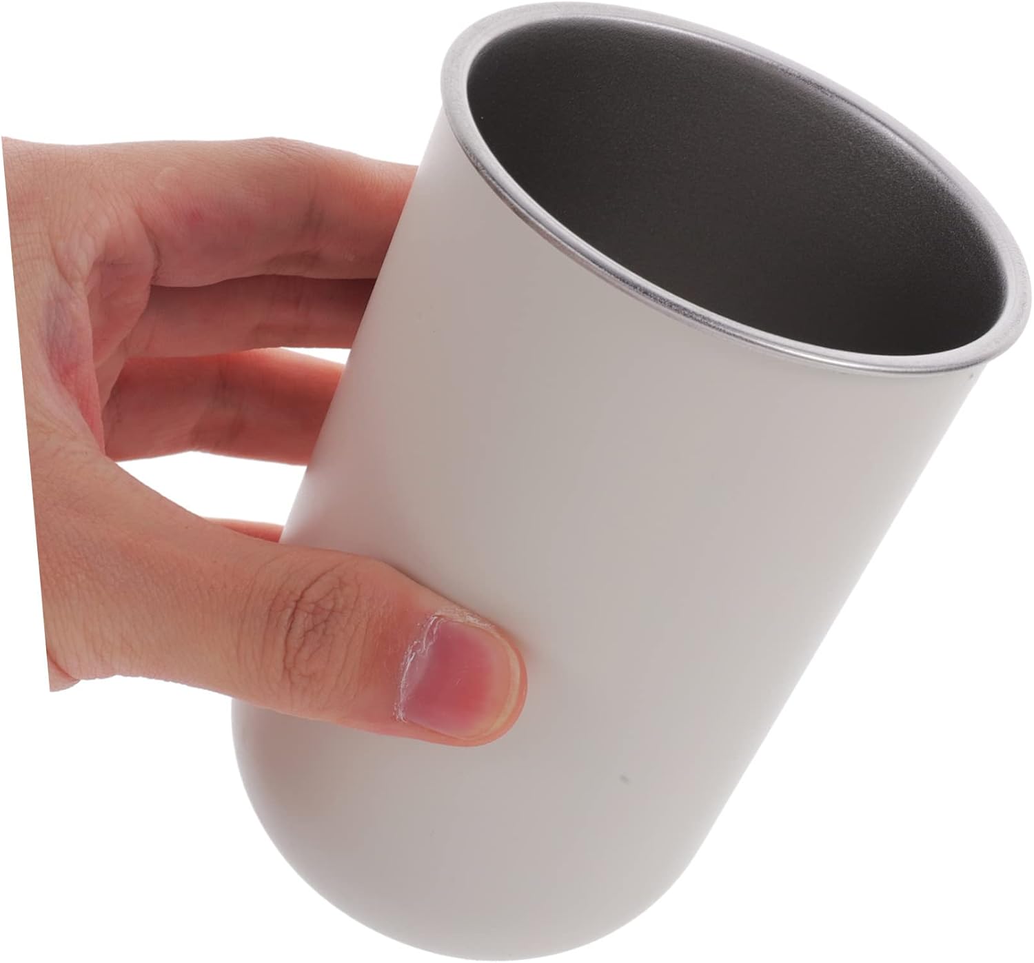 Homoyoyo Toothbrush Cup 350ml Steel Holder