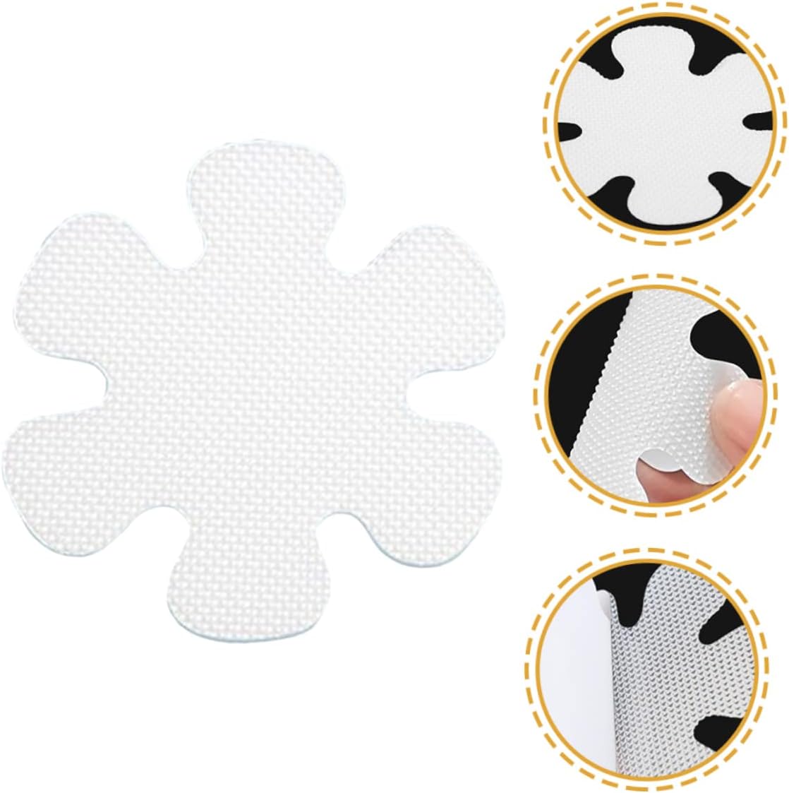 WOONEKY Bathtub Non-Slip Stickers 12 Pack Deco