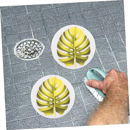 FOYTOKI Leaf Design Bathtub Skid Decals Set