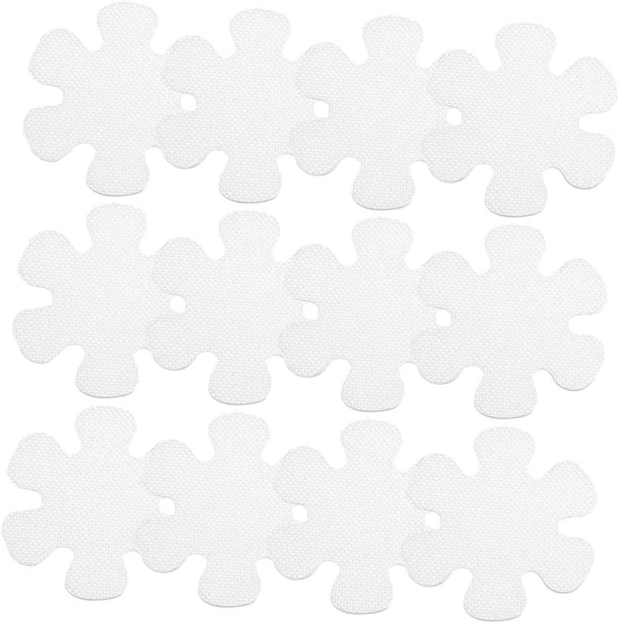 1Set Flower Design Non Slip Stickers for Bathtub and Kitchen