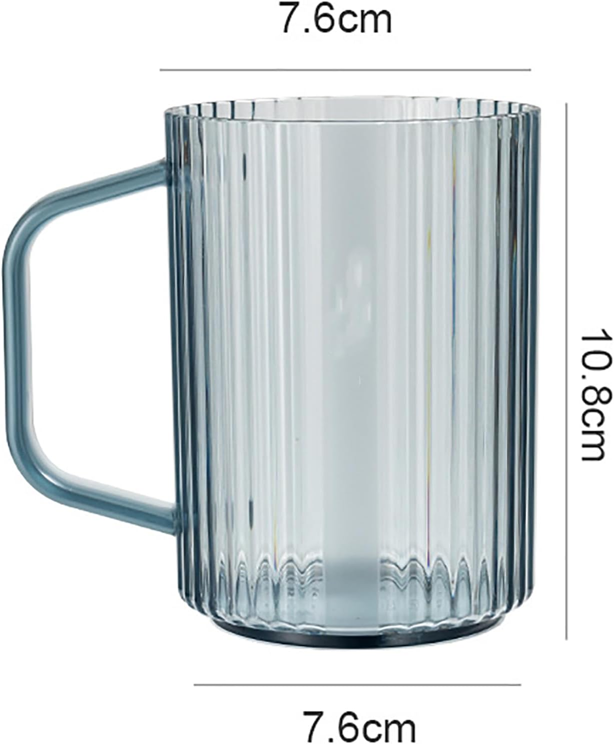 VixorLuilith Transparent Toothbrush Cup Holder