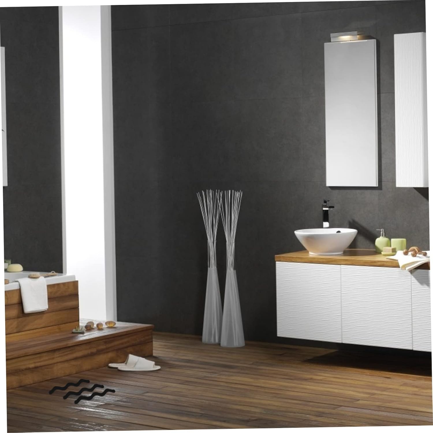 PRETYZOOM Anti-Slip Stickers Set 24pcs for Bathroom Tub