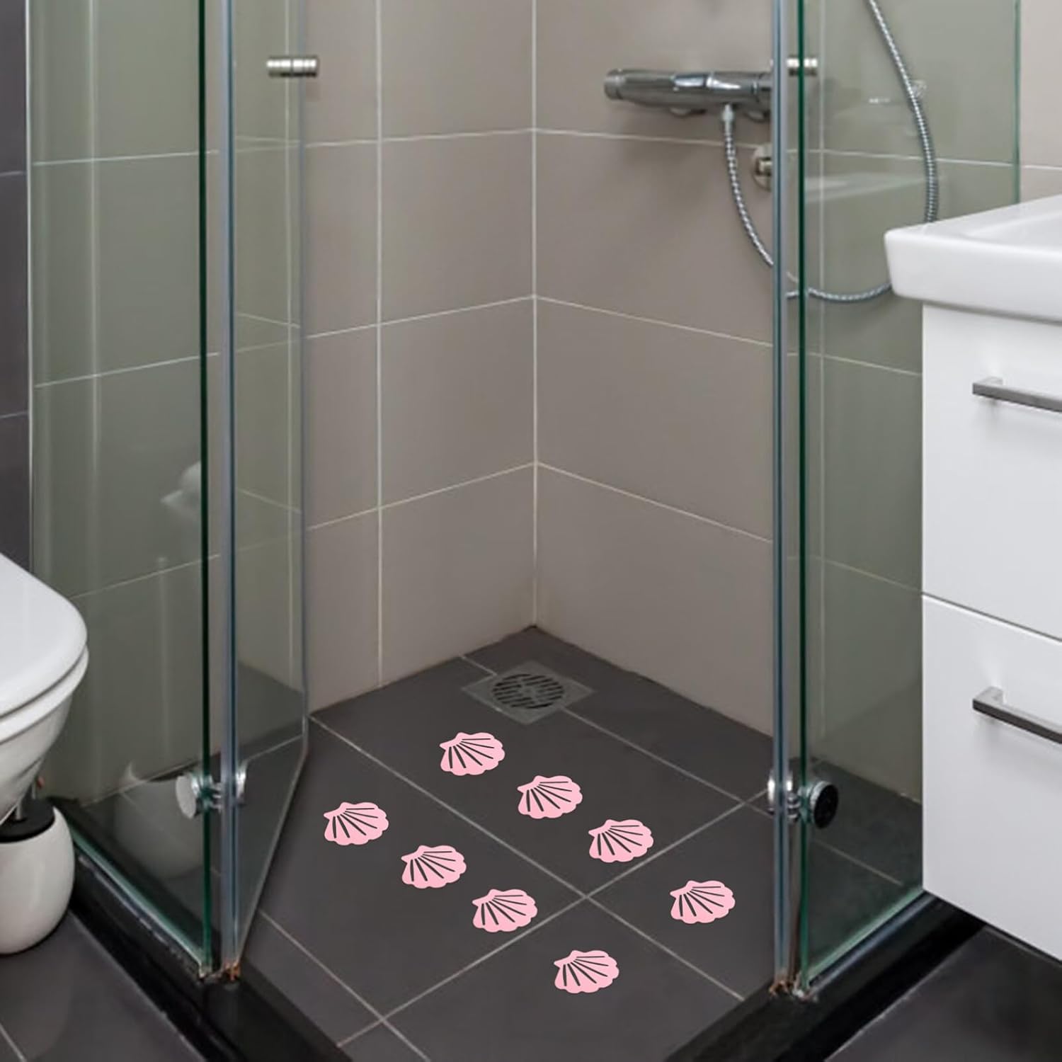 STOBAZA Non-Slip Bathtub Stickers for Safety and Style