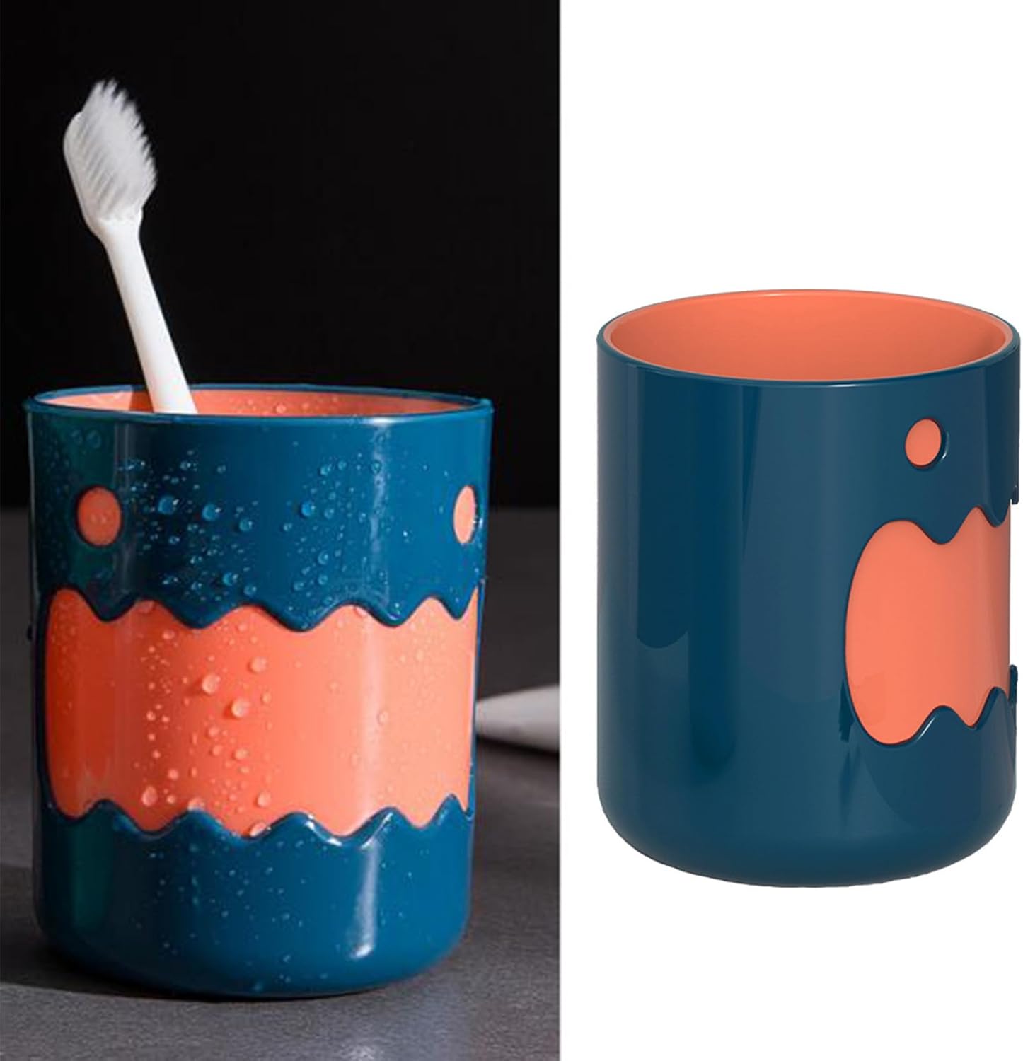 Fockety Childrens Toothbrushing Cup - Blue