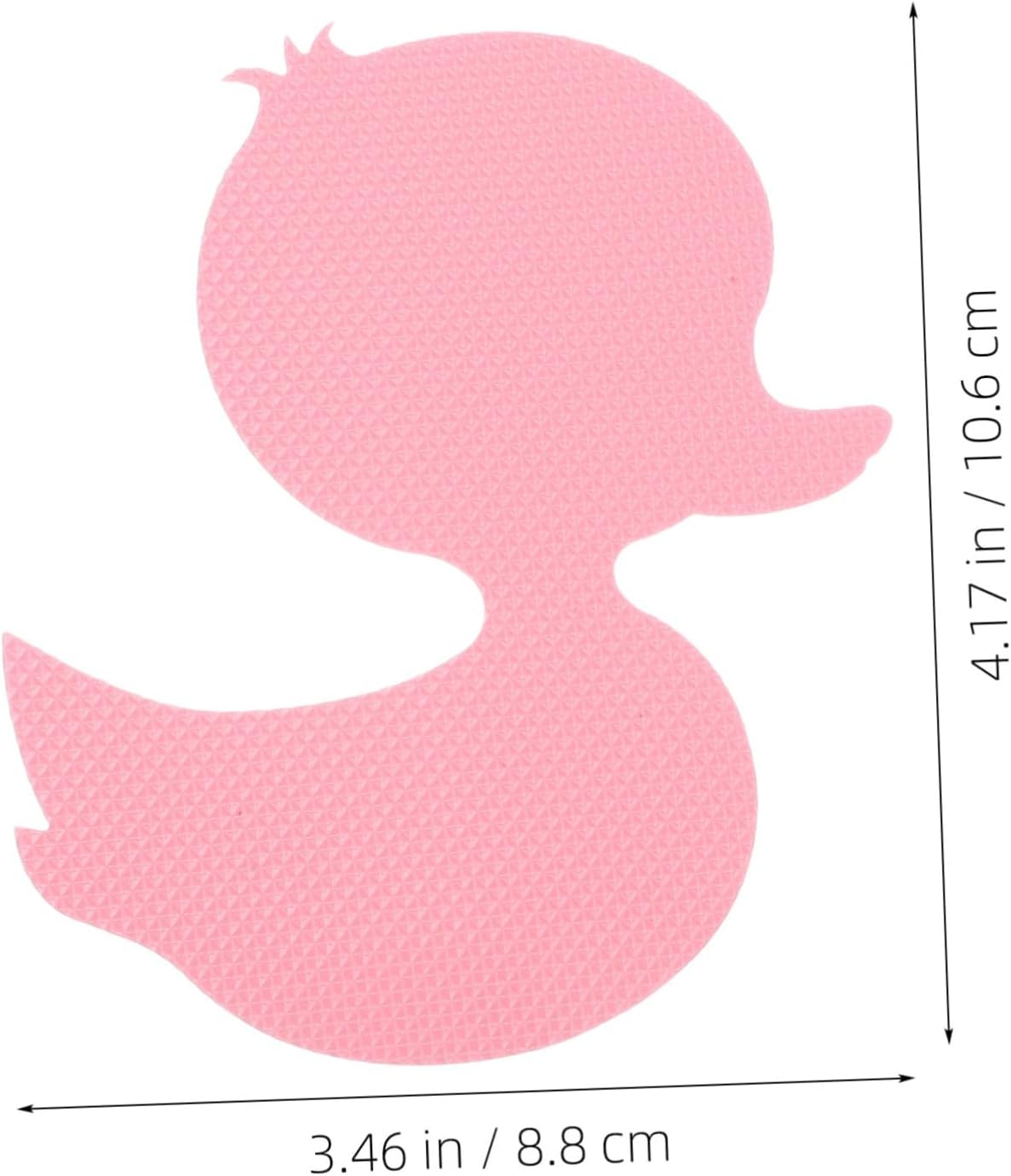 12Pcs Cartoon Duck Non-Slip Bath Stickers