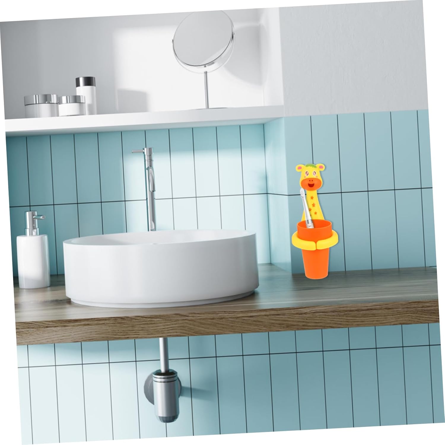HEALLILY Toothbrush Holder for Bathroom Wall Mount