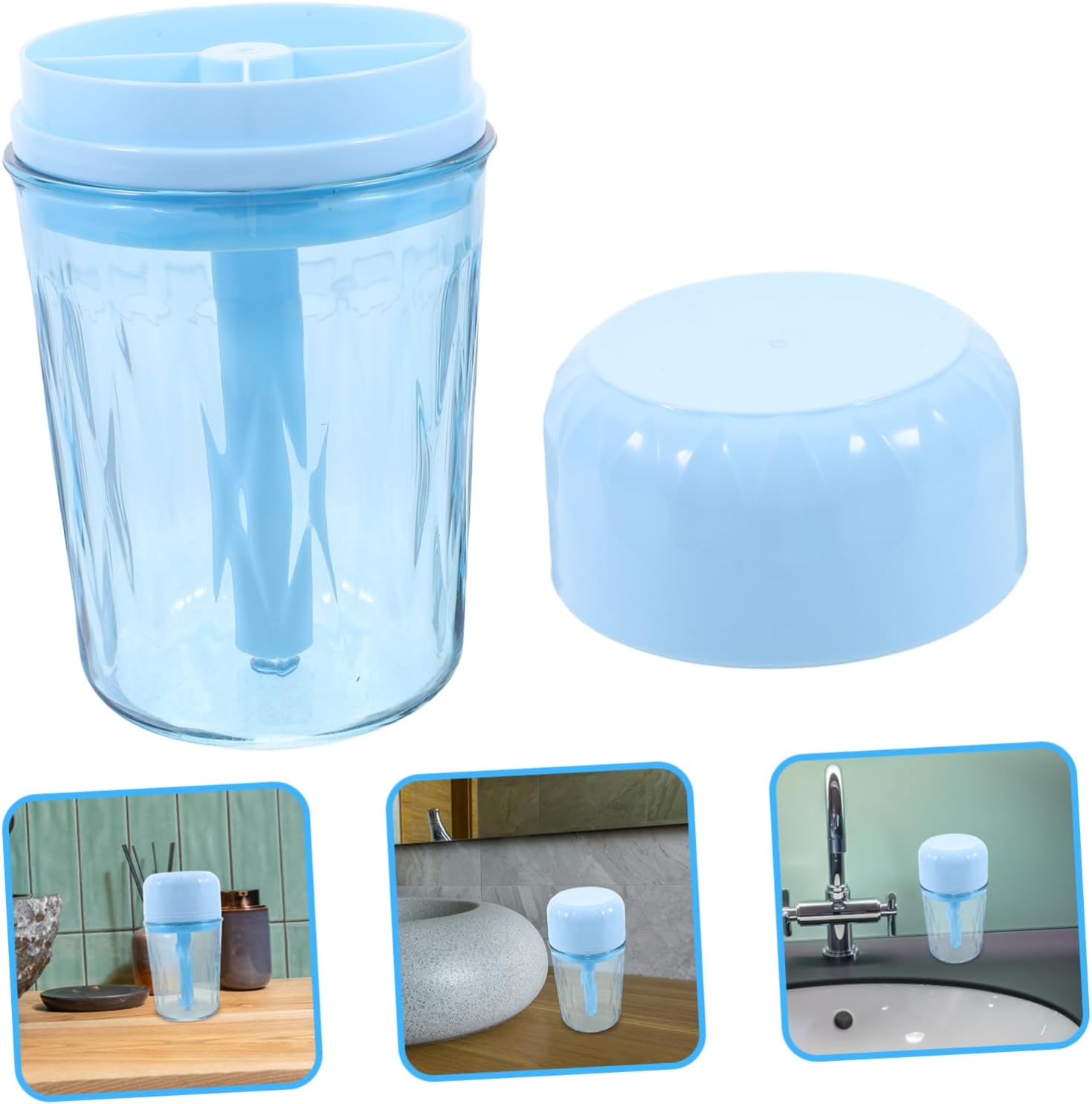 PartyKindom Travel Toothbrush Cup Organizer