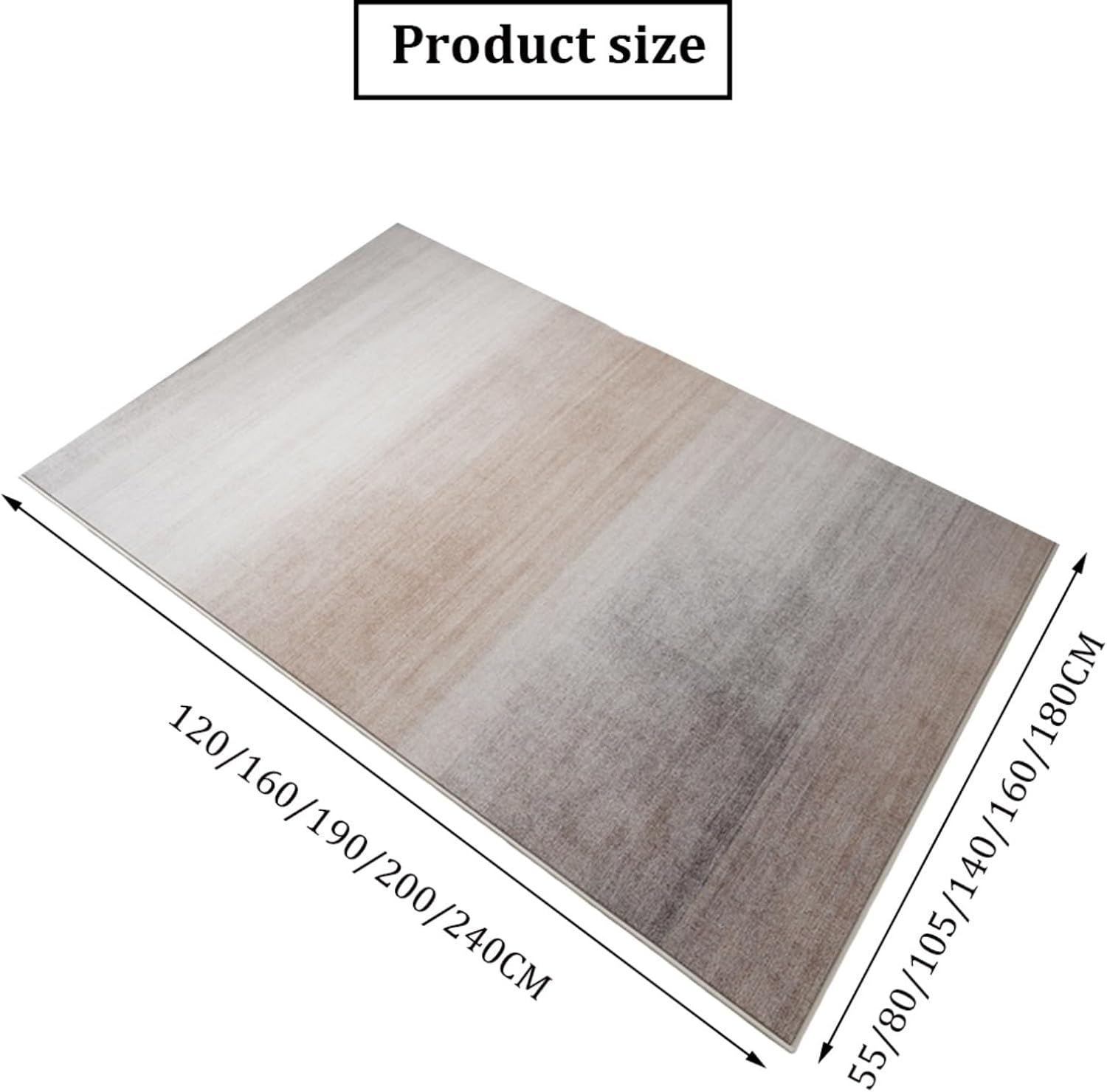 Dalumian Heated Floor Mat - Electric Carpet for Home Bedroom