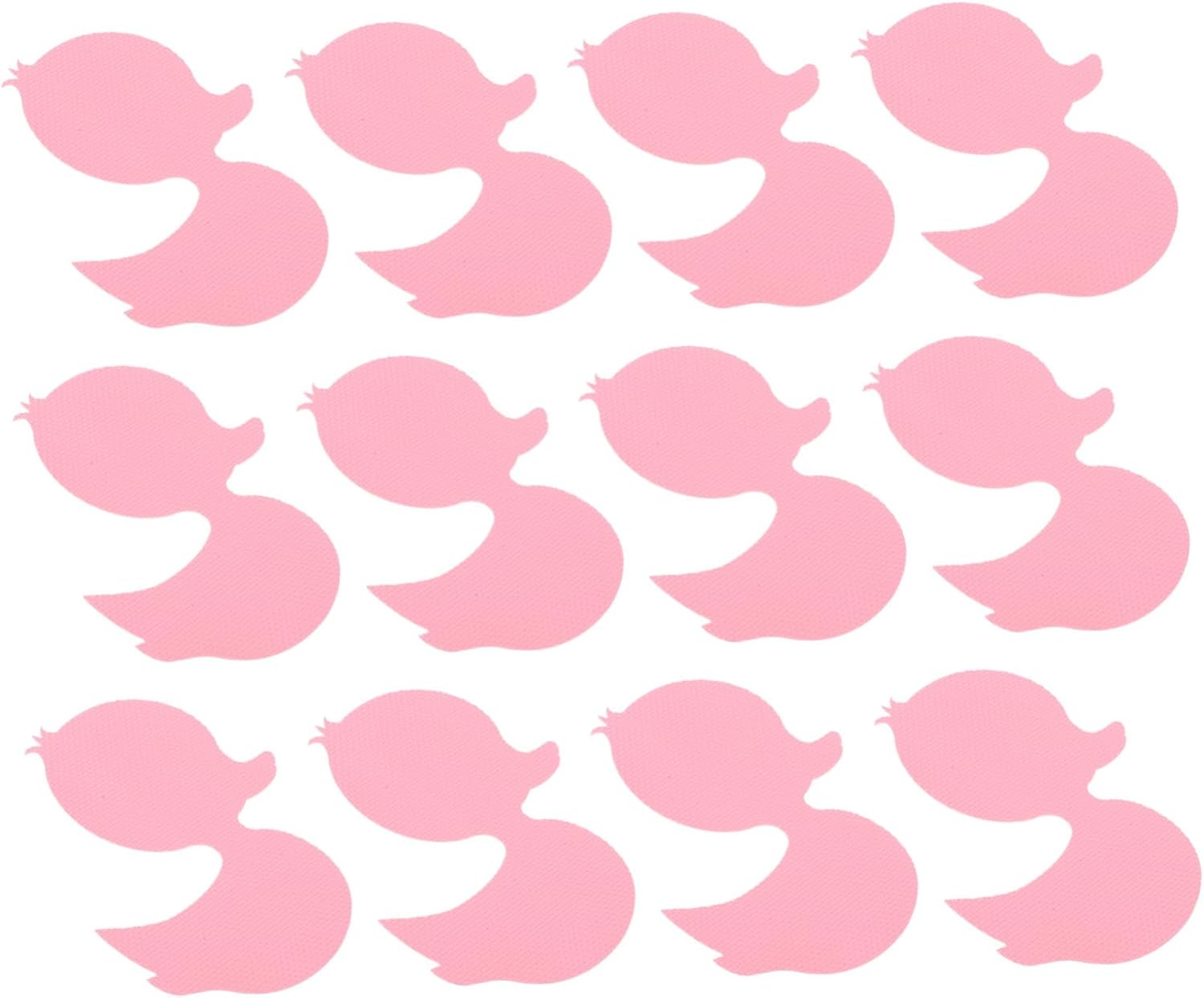 12Pcs Cartoon Duck Non-Slip Bath Stickers