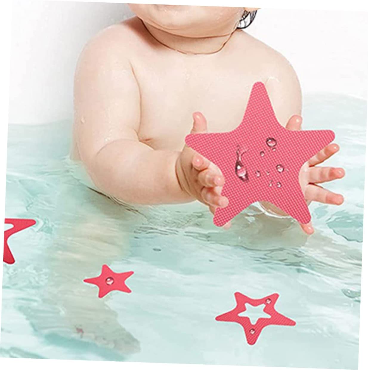 LIFKOME 12Pcs Star Shape Non Slip Bath Tub Stickers
