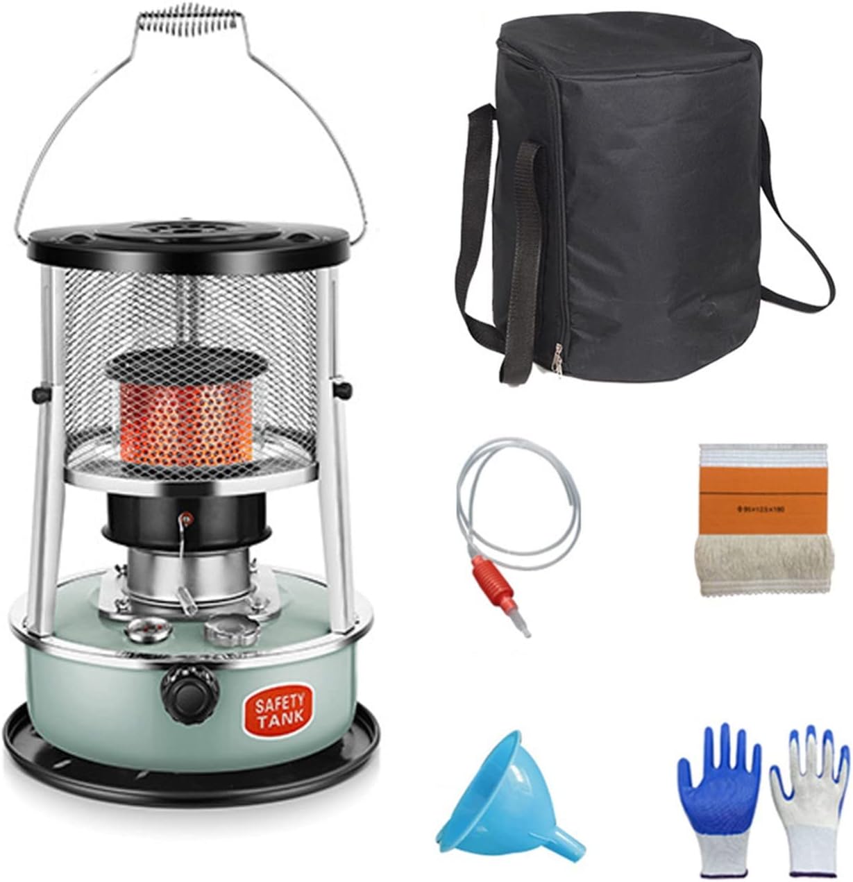 PBFHRV Kerosene Stove Heater - Portable Non Electric 16 Hour Burn Time