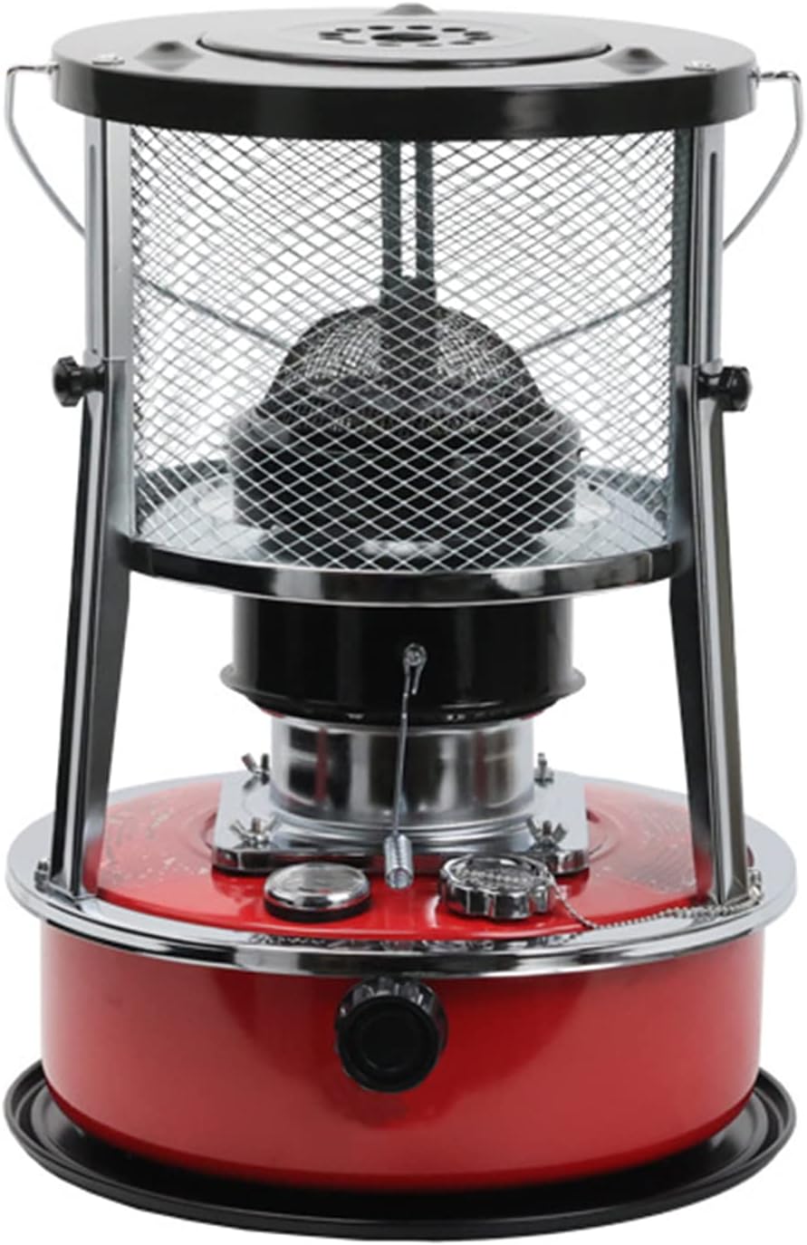 TRGCJGH Red Kerosene Heater 52L Compact Lightweight