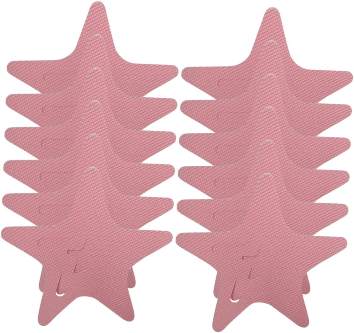 BUGUUYO 12pcs Star Shape Non Slip Bath Stickers for Safety