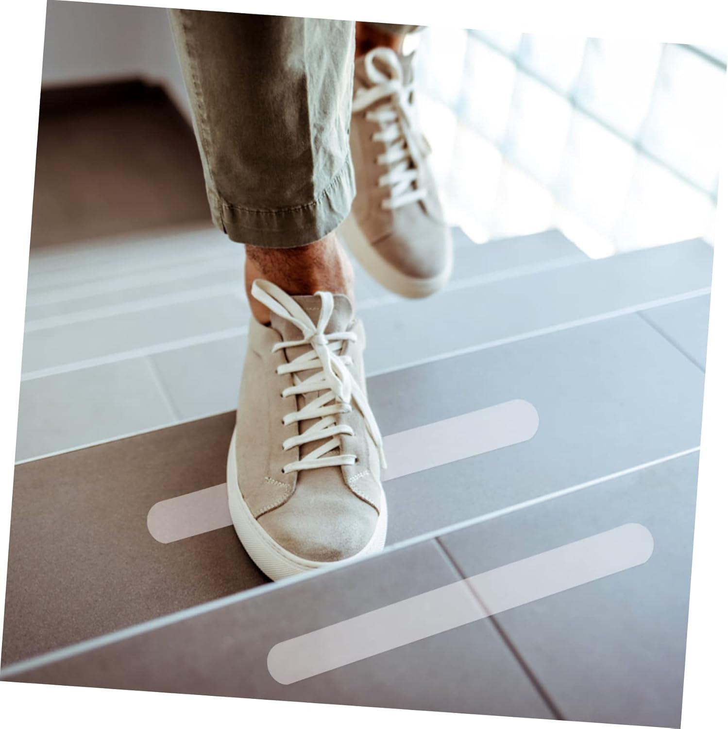 Ciieeo Anti-Slip Shower Stickers 6 Pack