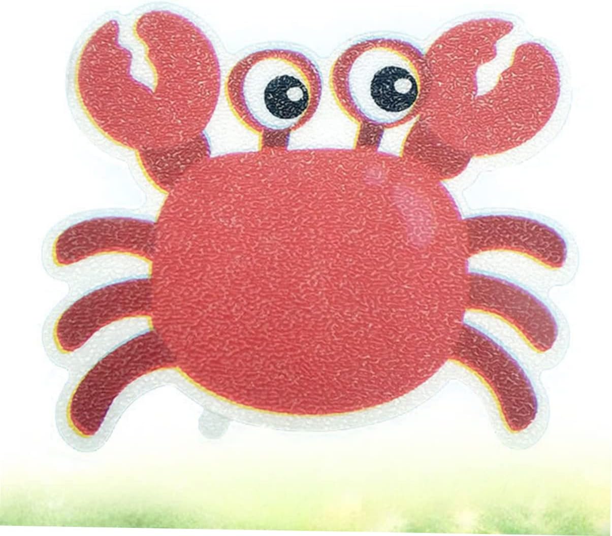 Non-Slip Bath Grip Stickers 5 Pack with Crab Design