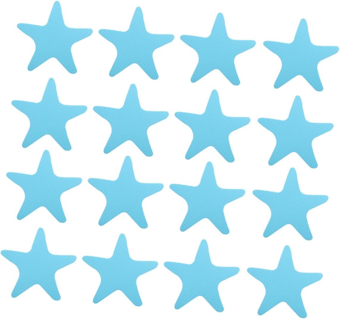 Ciieeo 40pcs Star Shape Anti-Slip Bath Decals