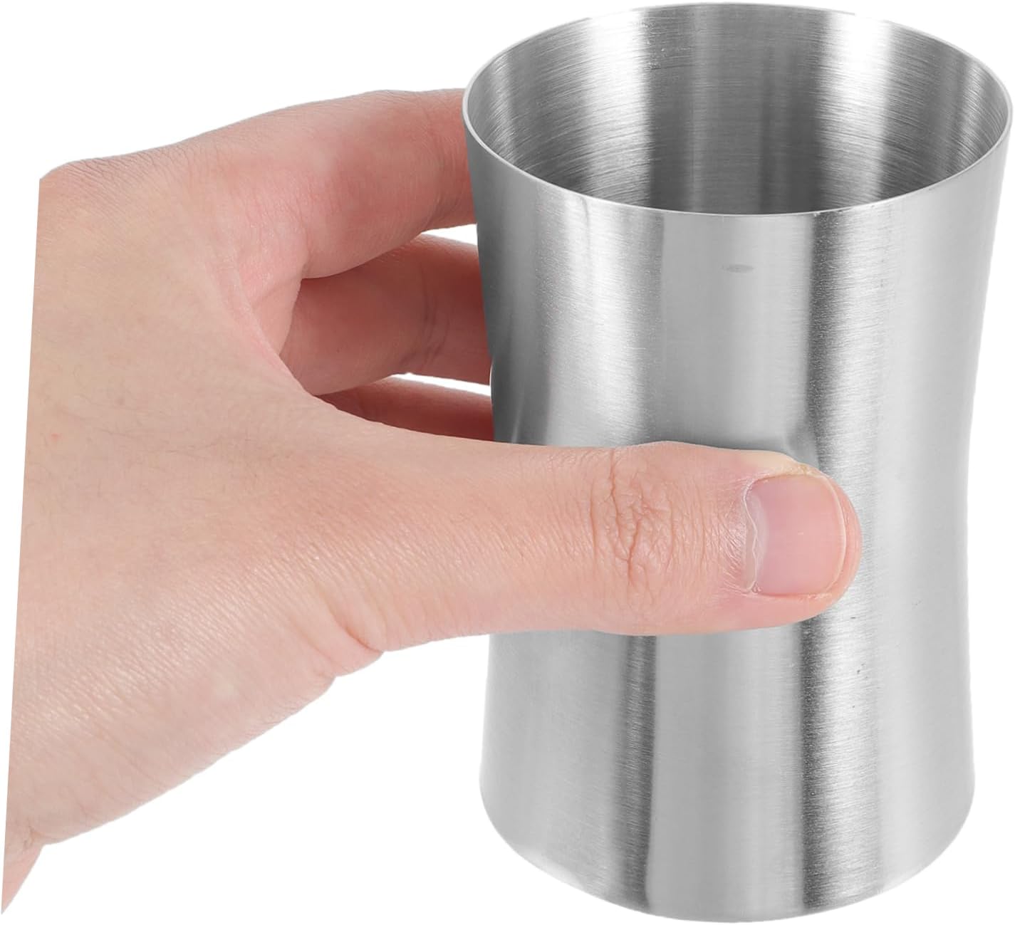 Parliky Compact Stainless Steel Toothbrush Cup Holder