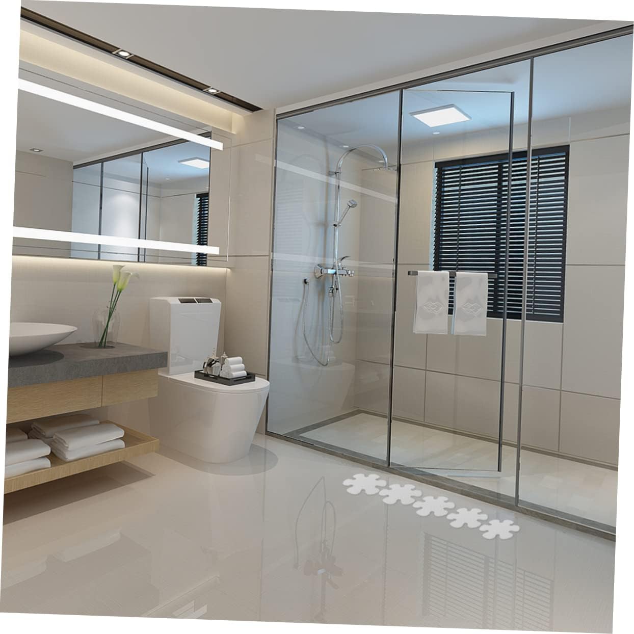 ABOOFAN 2 Sets Non-Slip Stickers for Bathroom and Pool Safety