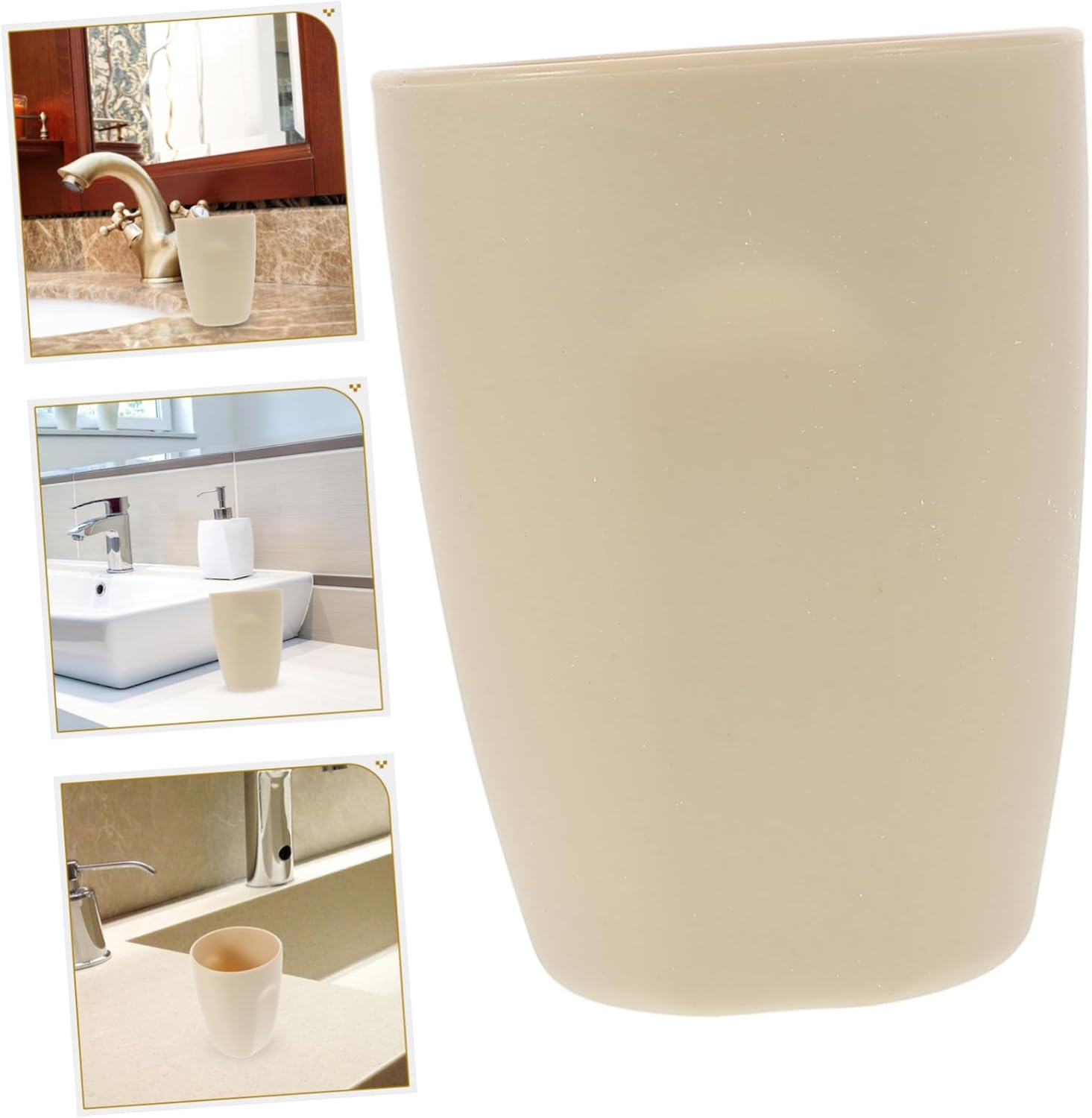OUNONA Bathroom Tumbler Modern Toothbrush Holder