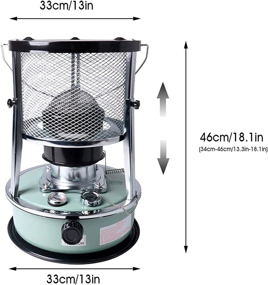 Lightweight Kerosene Radiant Heater for Indoor Outdoor Use