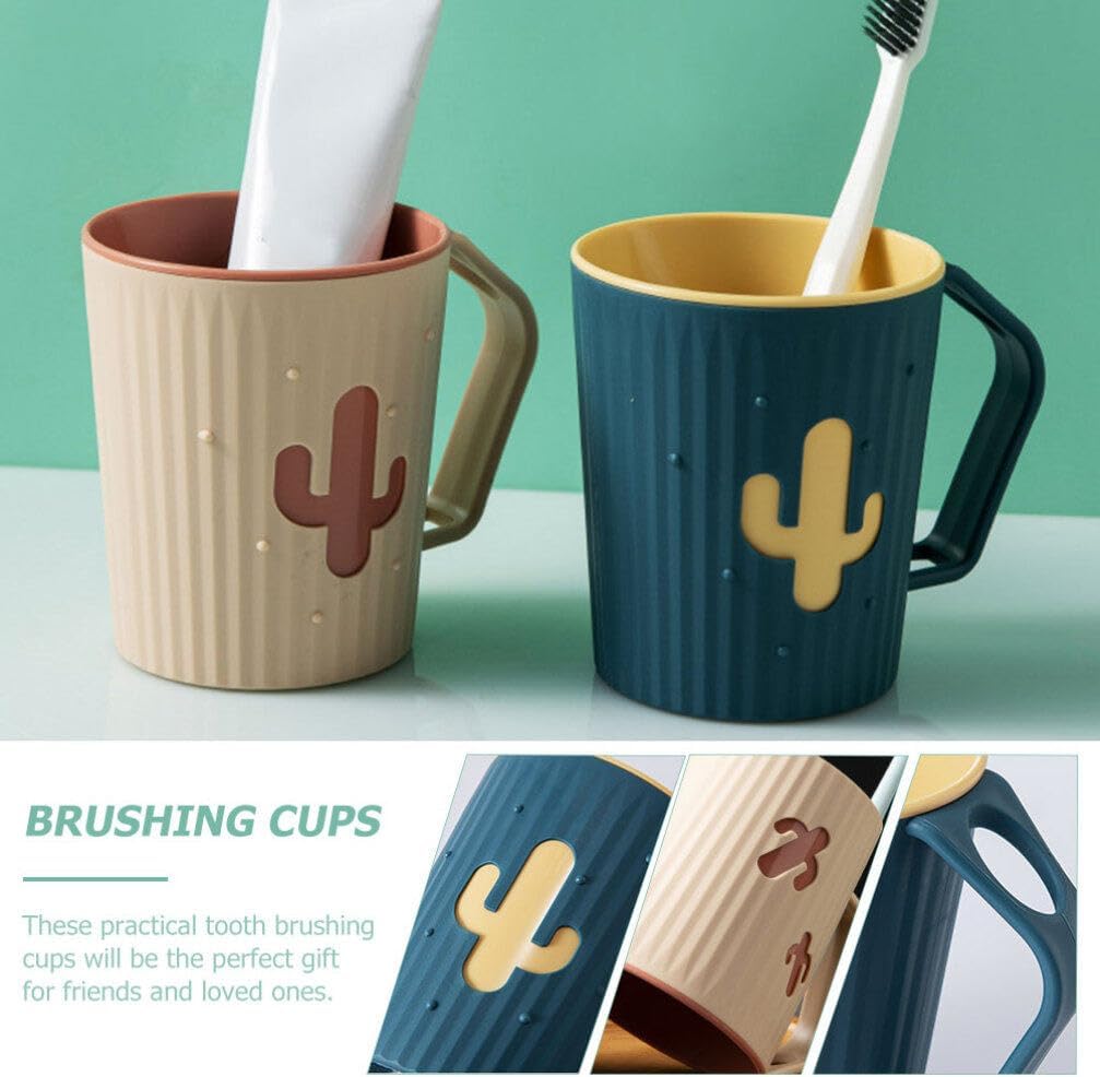 DOITOOL 4Pcs Toothbrush Holders Bathroom Accessories