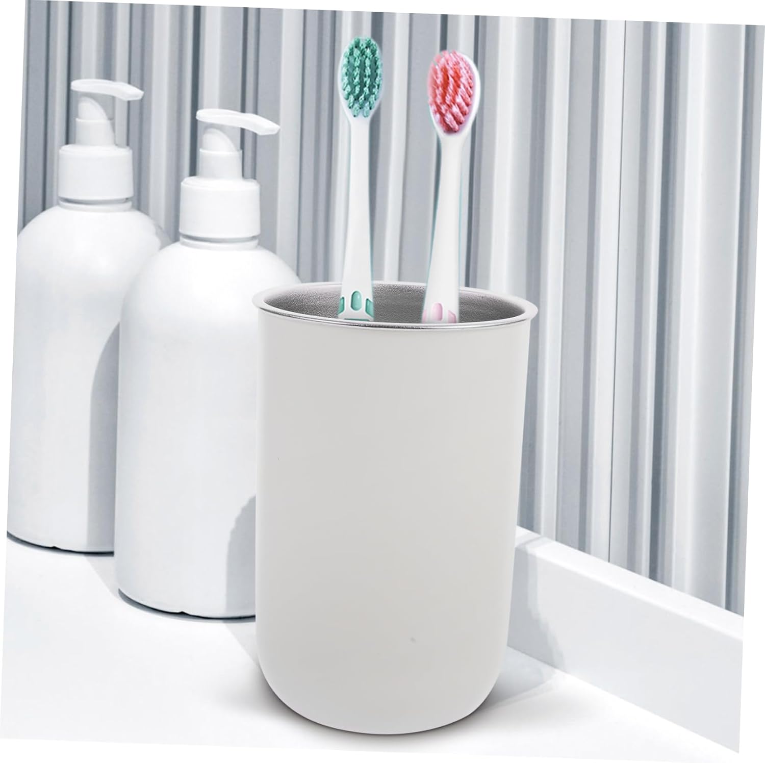 MAGICLULU Fun Design Toothbrush and Mouthwash Holder for Boys and Girls