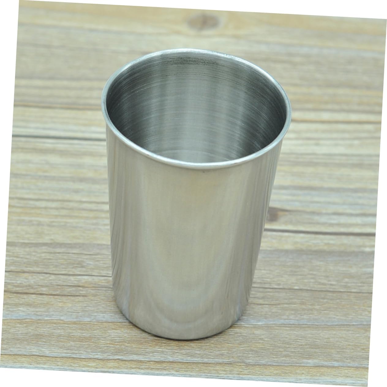 IMIKEYA 2pcs Stainless Steel Water Tumbler Multi Use Bathroom Holder