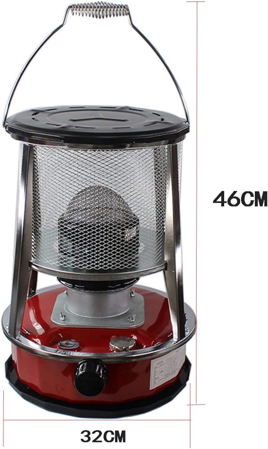 WJ Mobile Fuel Oil Heater 46L Portable Kerosene Space Heater