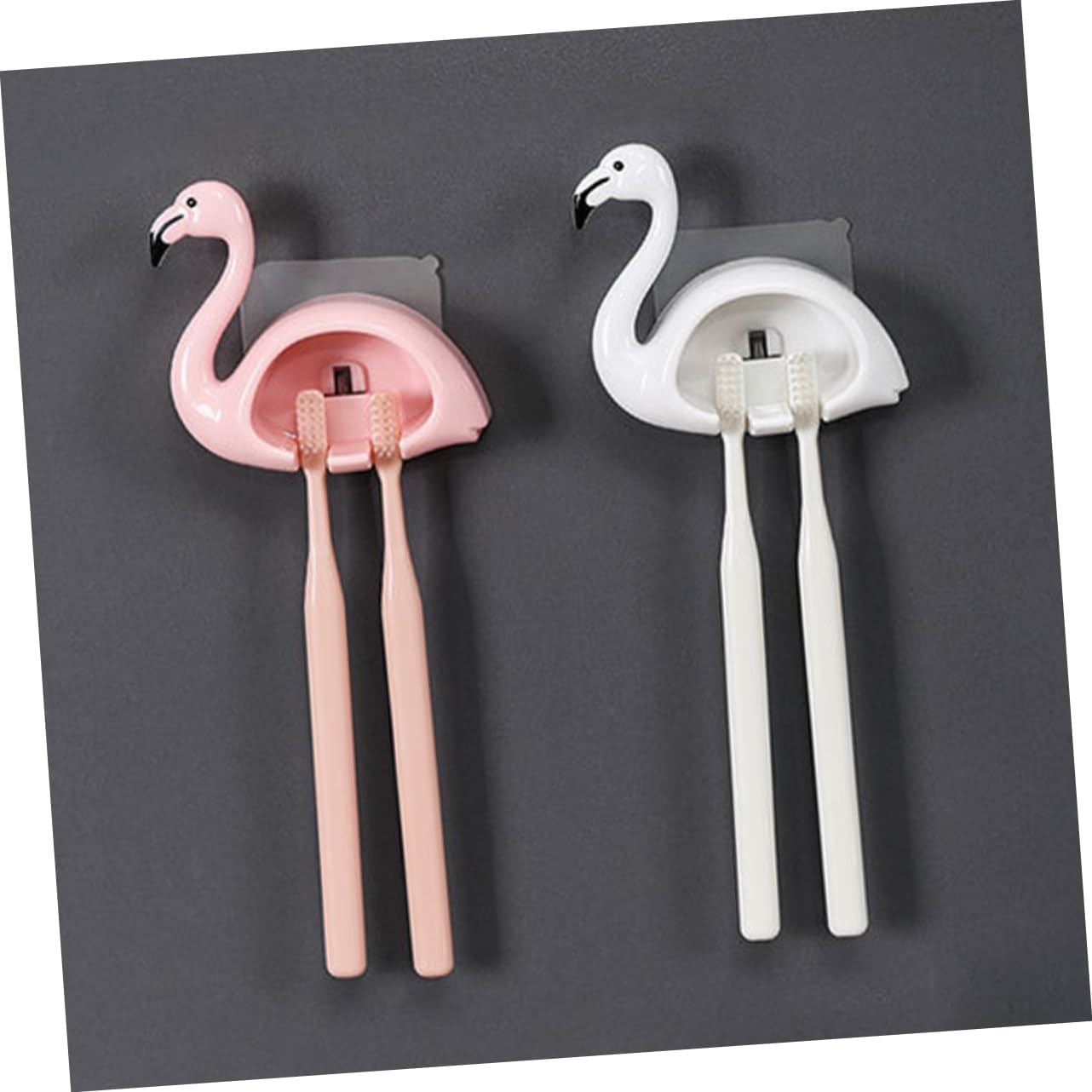 Anneome Bathroom Wall Toothbrush Holder Modern Decor