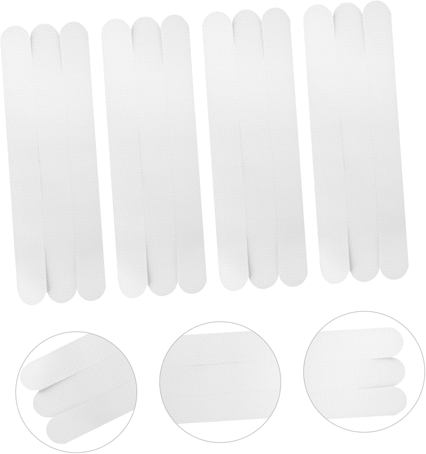 Ciieeo 12pcs Anti-Slip Bath Stickers for Tubs Showers Stairs