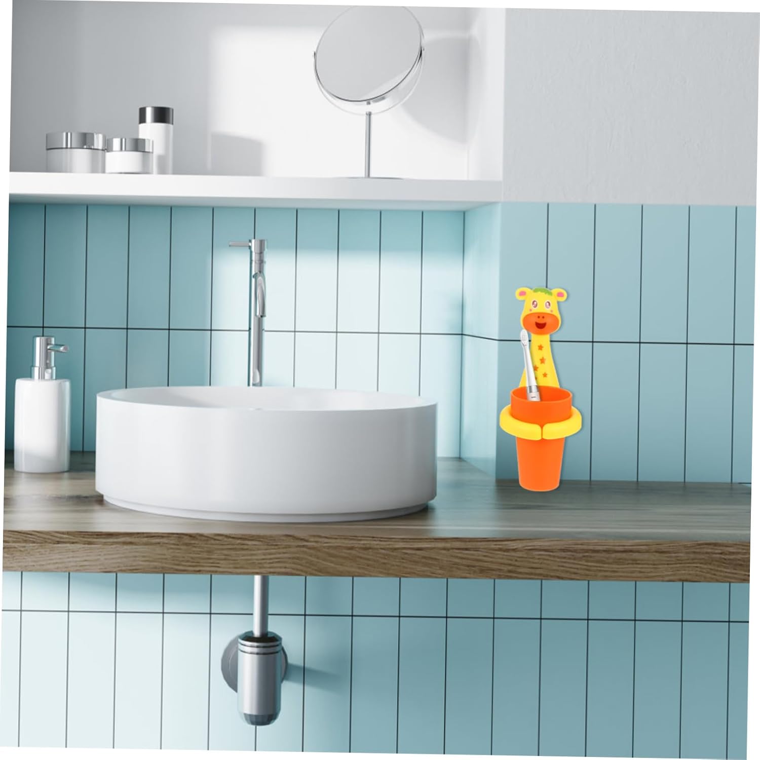 PRETYZOOM Toothbrush Holder Wall Mount