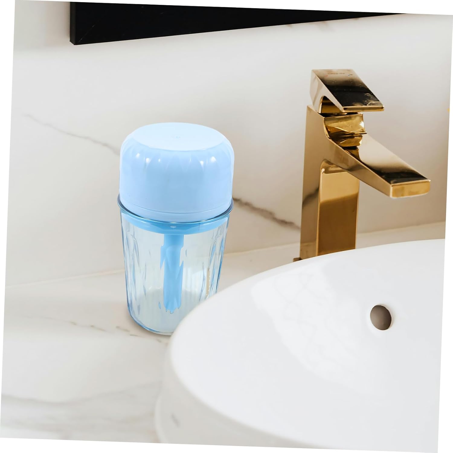 Ipetboom Bathroom Toothbrush Holder with Cup