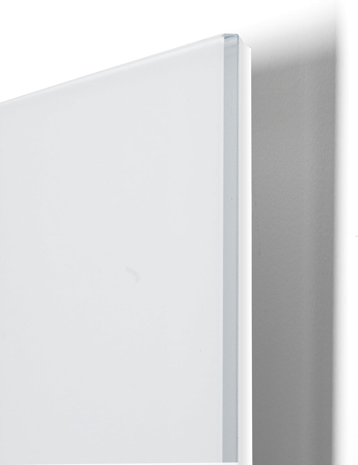 WarmlyYours Radiant Panel Heater - Glass White 24 x 35 in