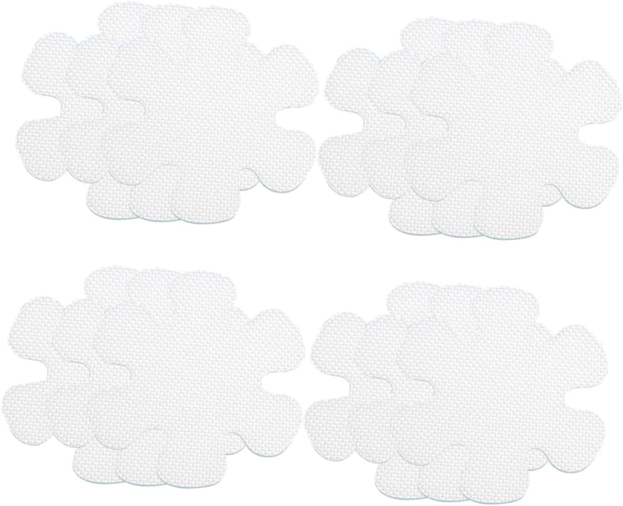 SWOOMEY 12pcs Flower Non-Slip Stickers for Safe Walking in Bathrooms