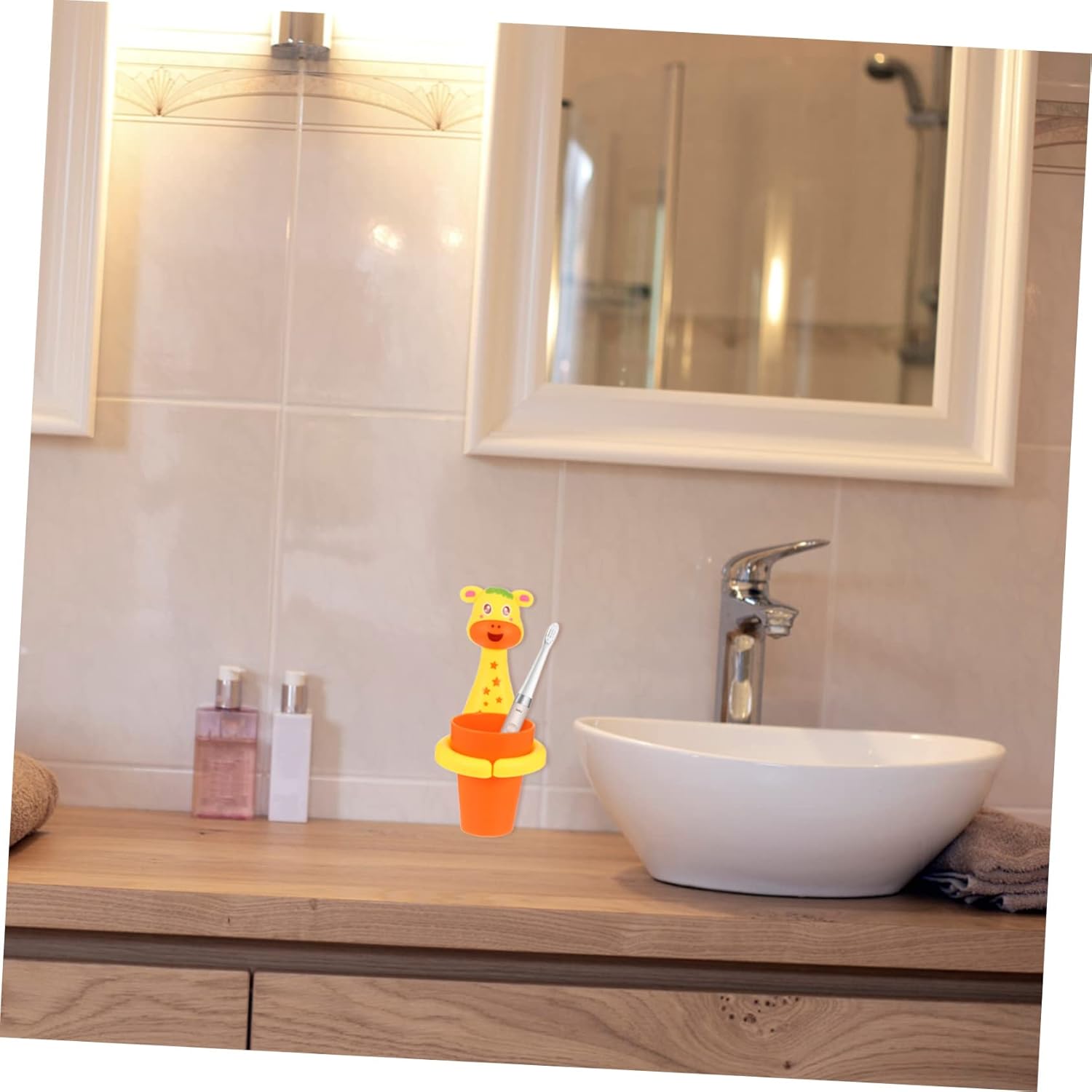 PRETYZOOM Toothbrush Holder Wall Mount