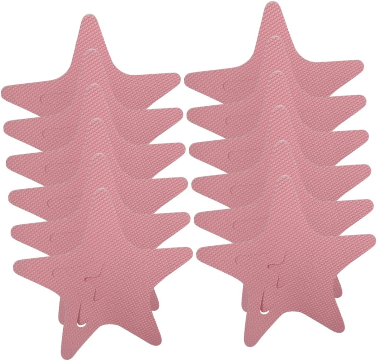 Yardenfun 12Pcs Star Shape Non-Slip Bath Stickers