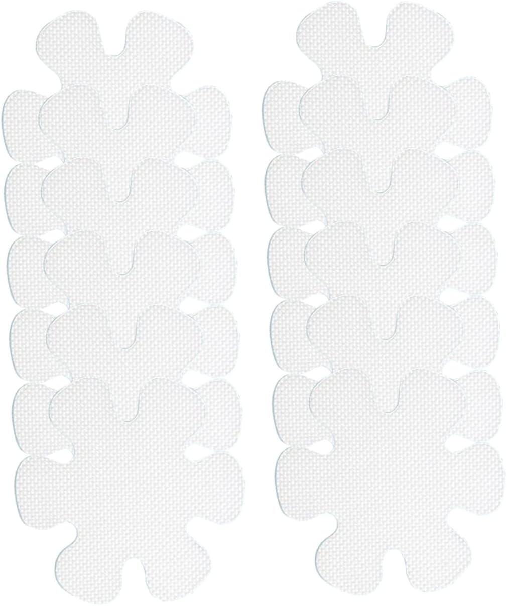 BUGUUYO 12PCS Flower Non-Slip Stickers for Bathroom Kitchen
