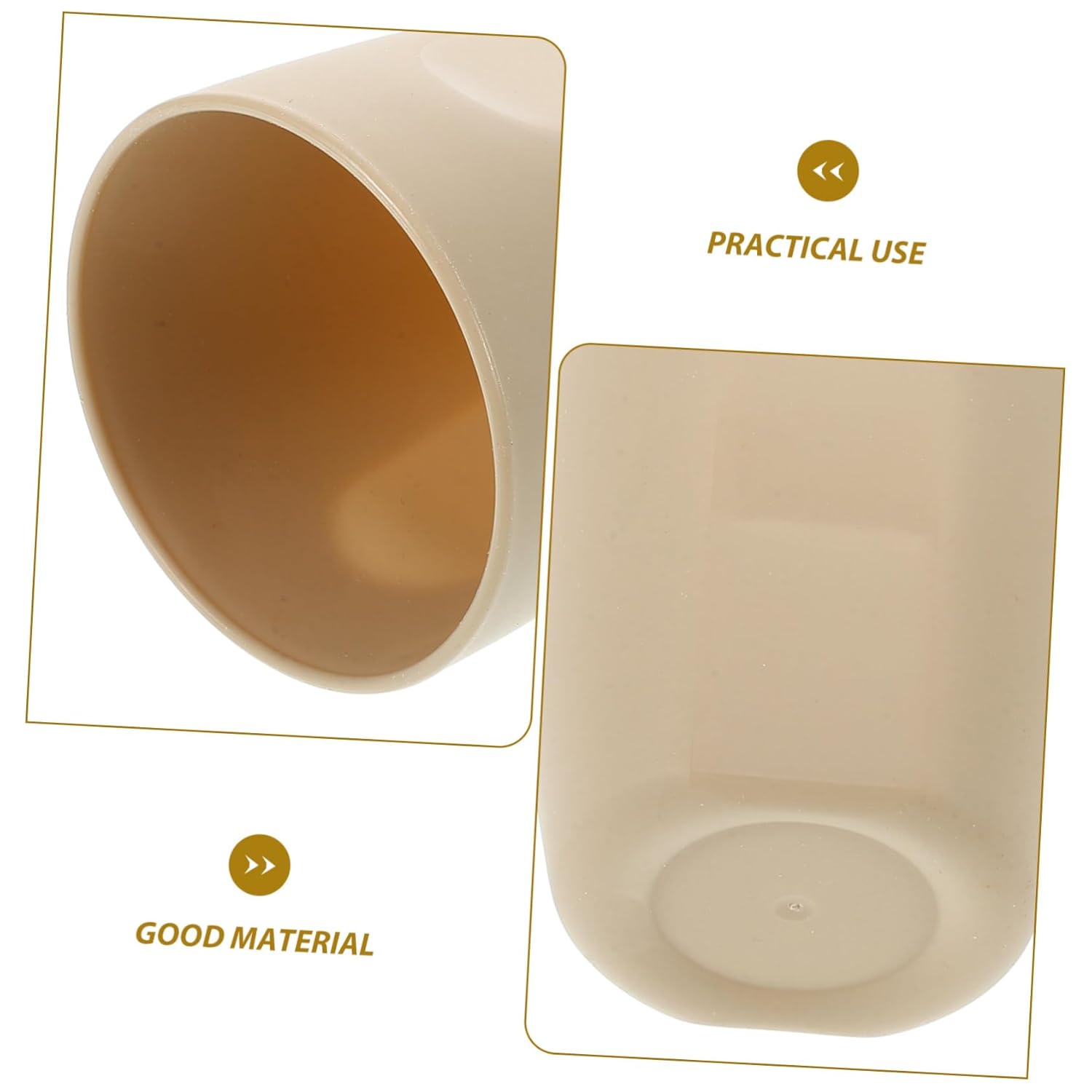 CANIGHT Reusable Toothbrush Cup for Bathroom